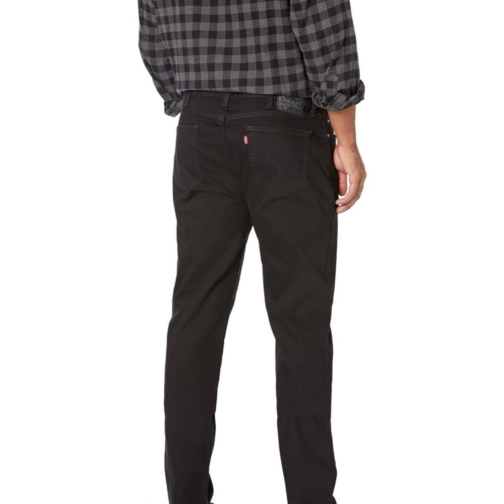 Levi's 511 Mens Junior Jeans Skinny Straight Leg Black Wash Grey Stretch 30x30